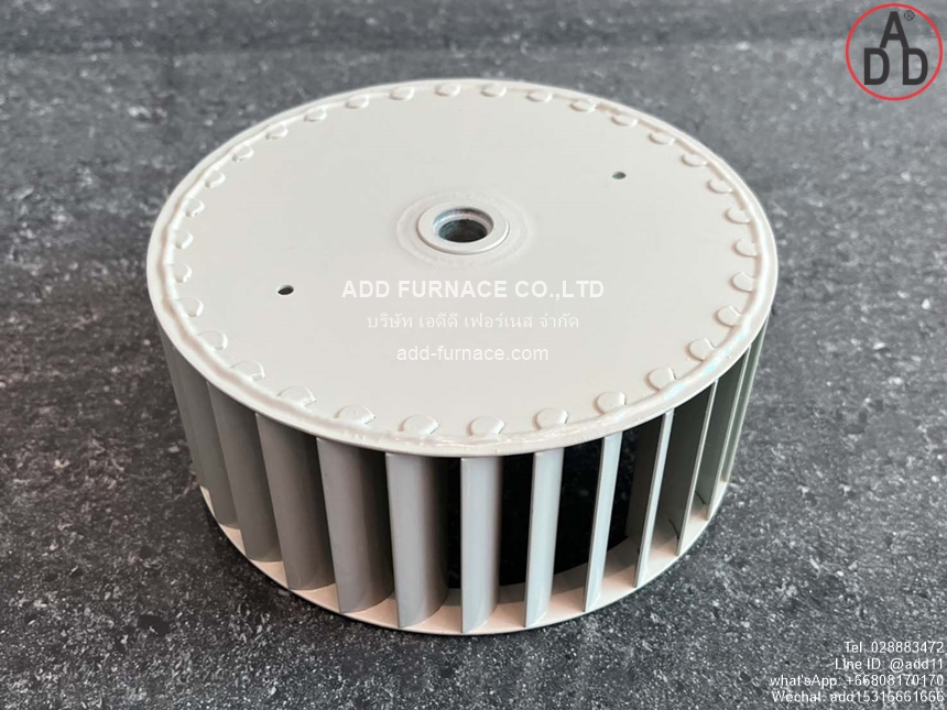 Pilot Burner Blower Wheel Size 160x65xOD12.4mm (5)